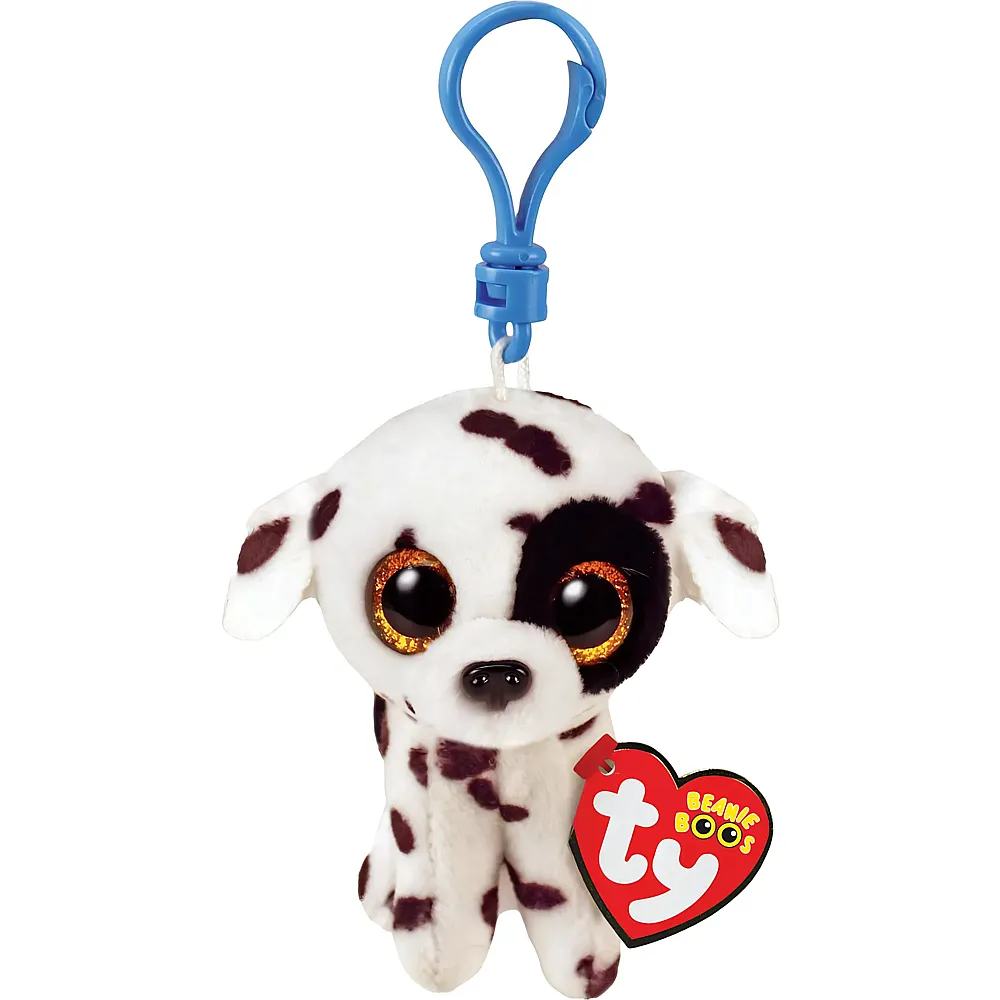 meinspielzeug - Ty Beanie Clips Anh�nger Luther der Hund - 10 cm | Accessoires