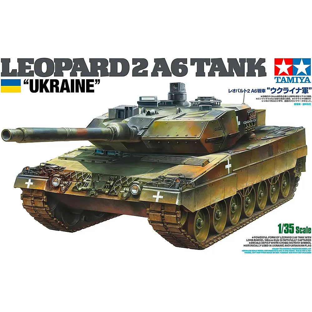 Tamiya Leopard 2 A6 Tank Ukraine