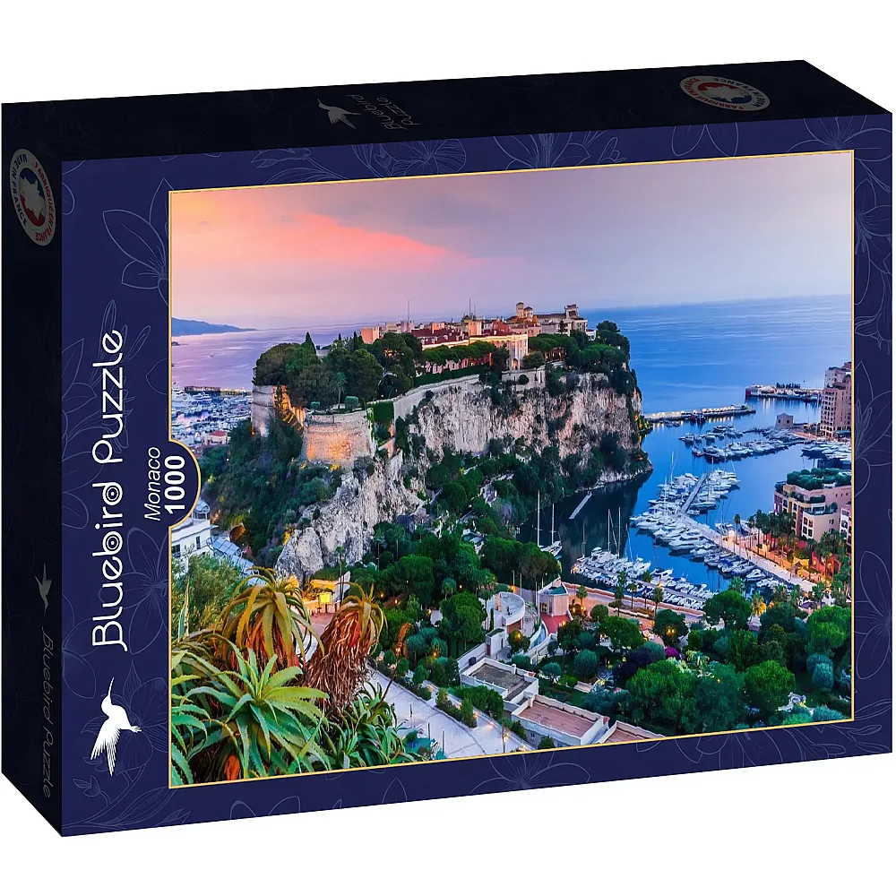 Bluebird Puzzle Monaco - 1000 Teile