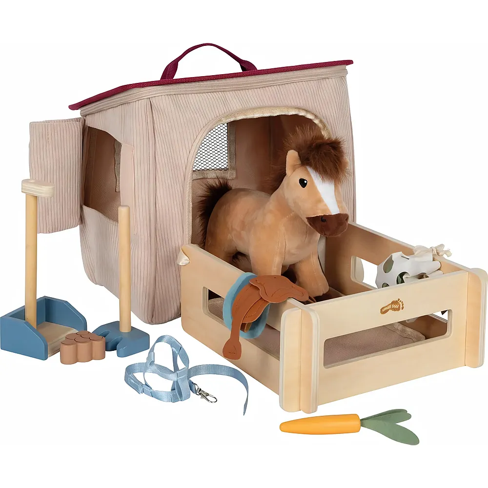 small foot Spielset Pferd mit Stall und Zubeh�r in