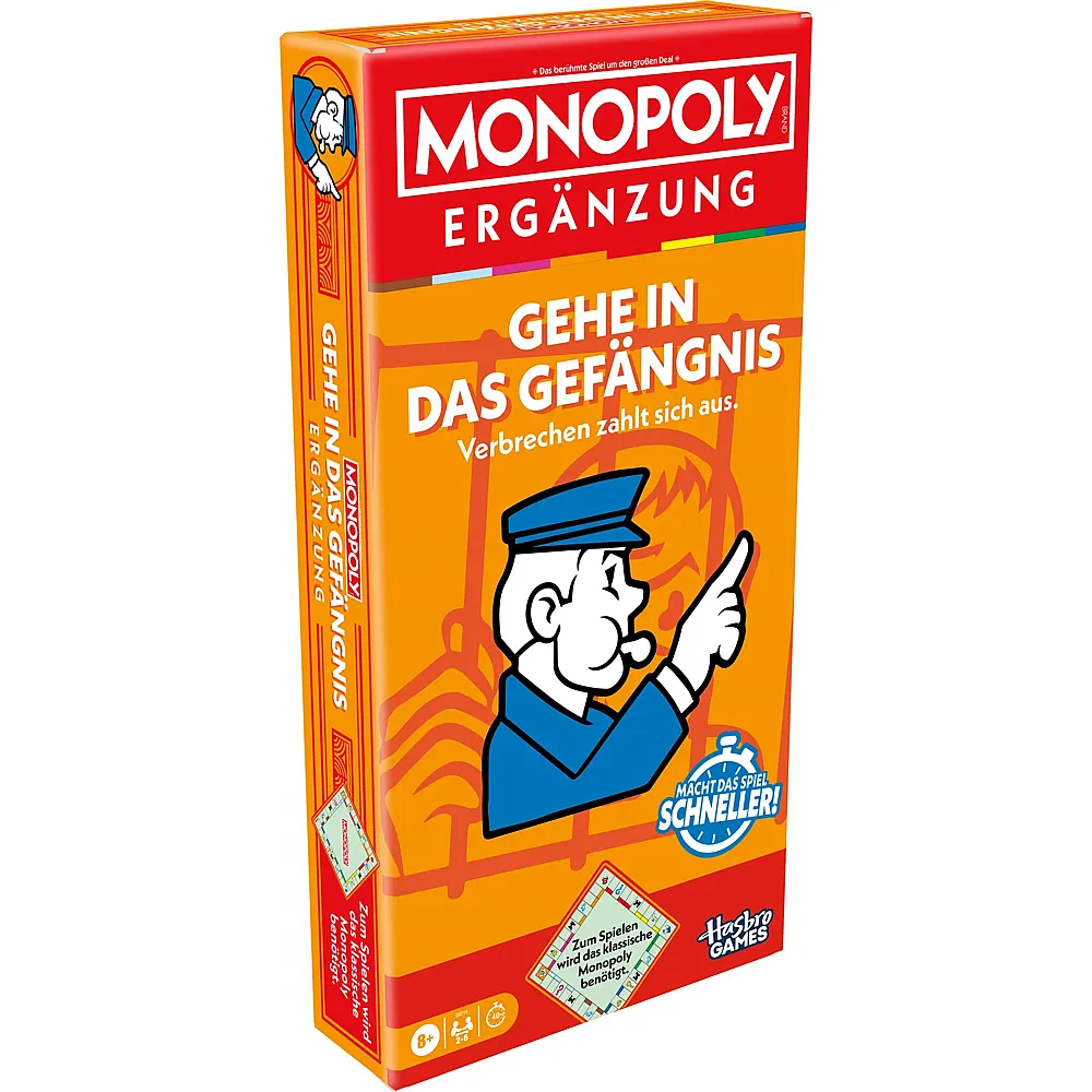 Hasbro Gaming Monopoly Erg�nzung Gehe in das Gef�ngnis DE