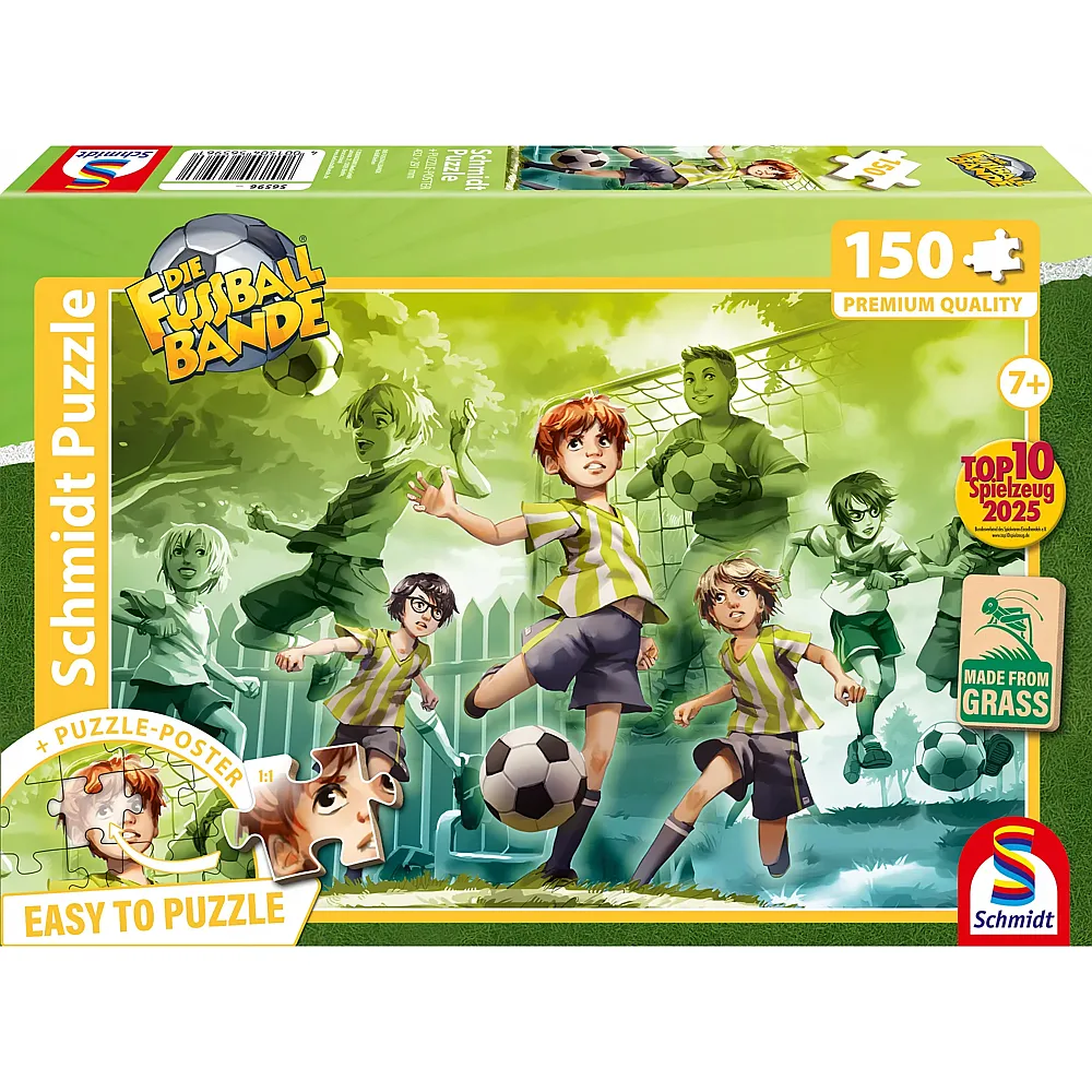 Schmidt Puzzle Am Ball bleiben 150Teile