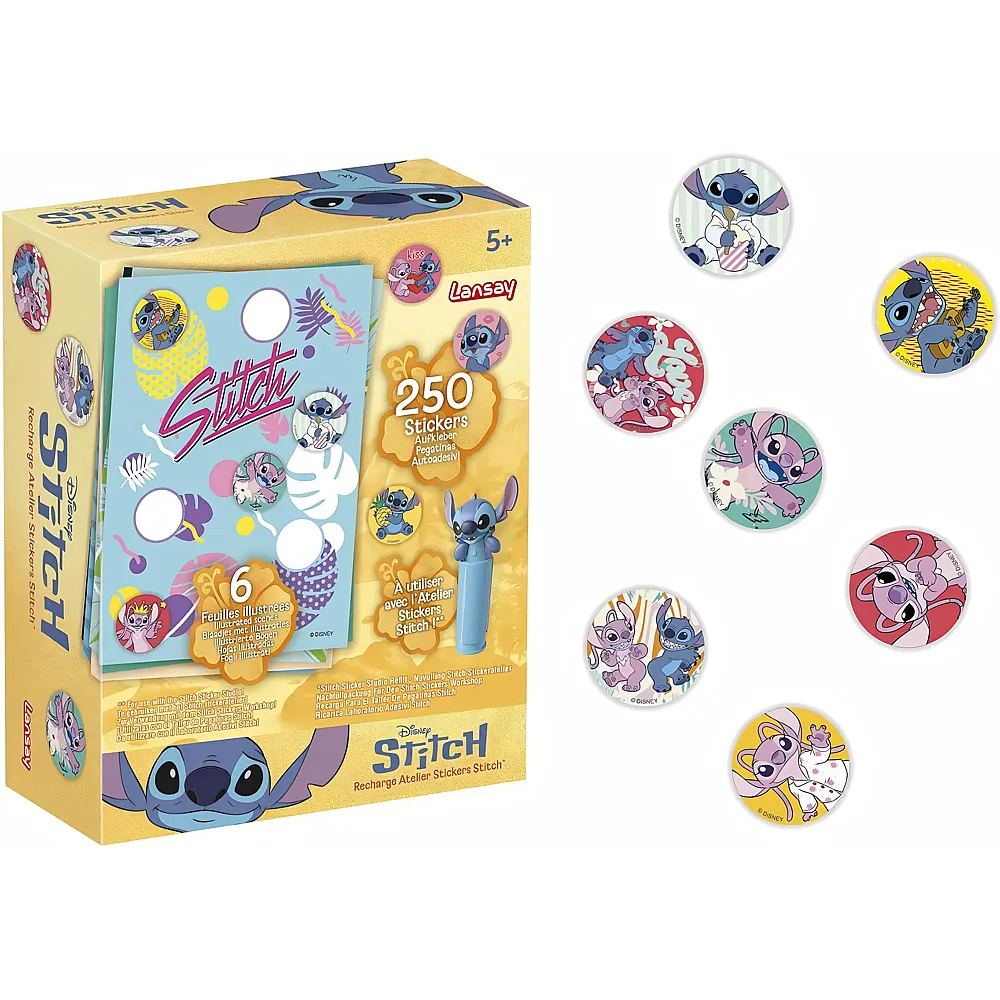 Lansay Stitch - Recharge Stickers FR