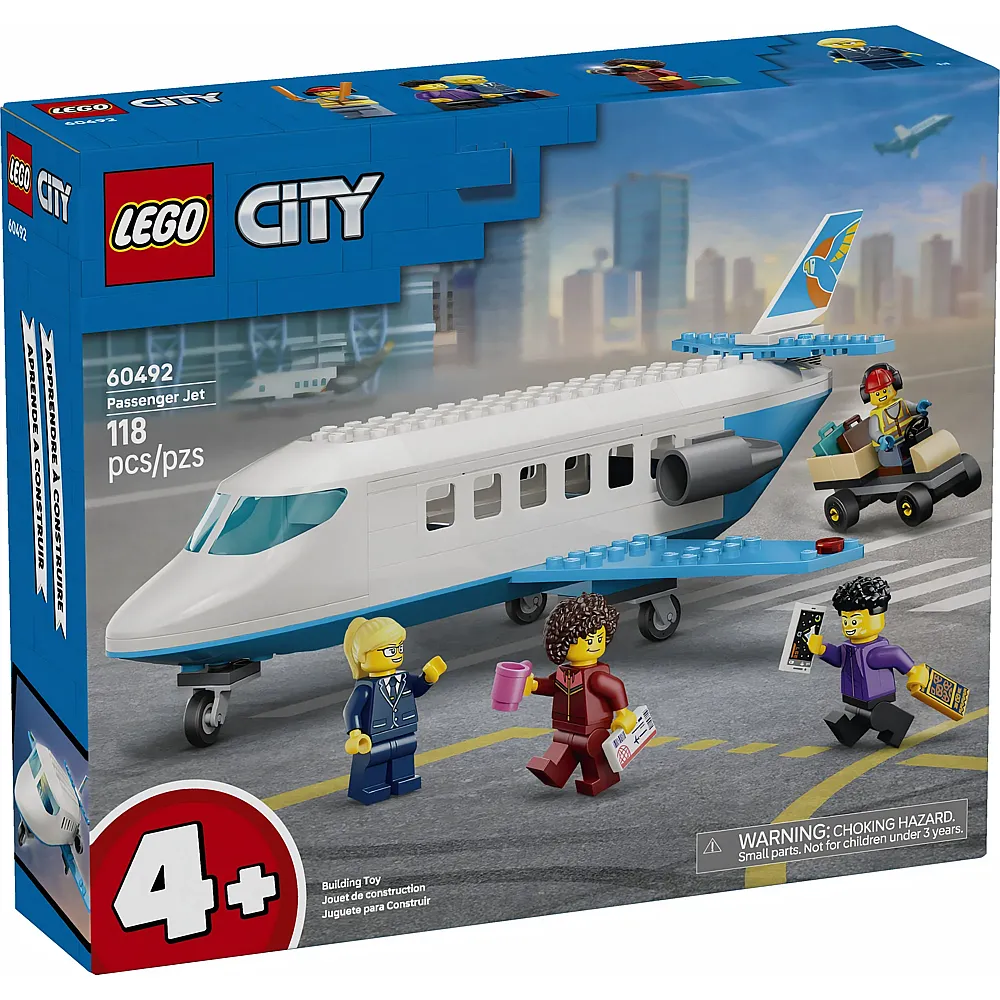LEGO City Passagierjet 60492