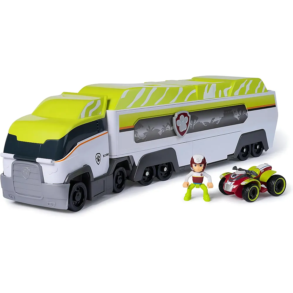 Spin Master Jungle Pups Paw Patrol Jungle Patroller Teamfahrzeug mit Licht- und Sound