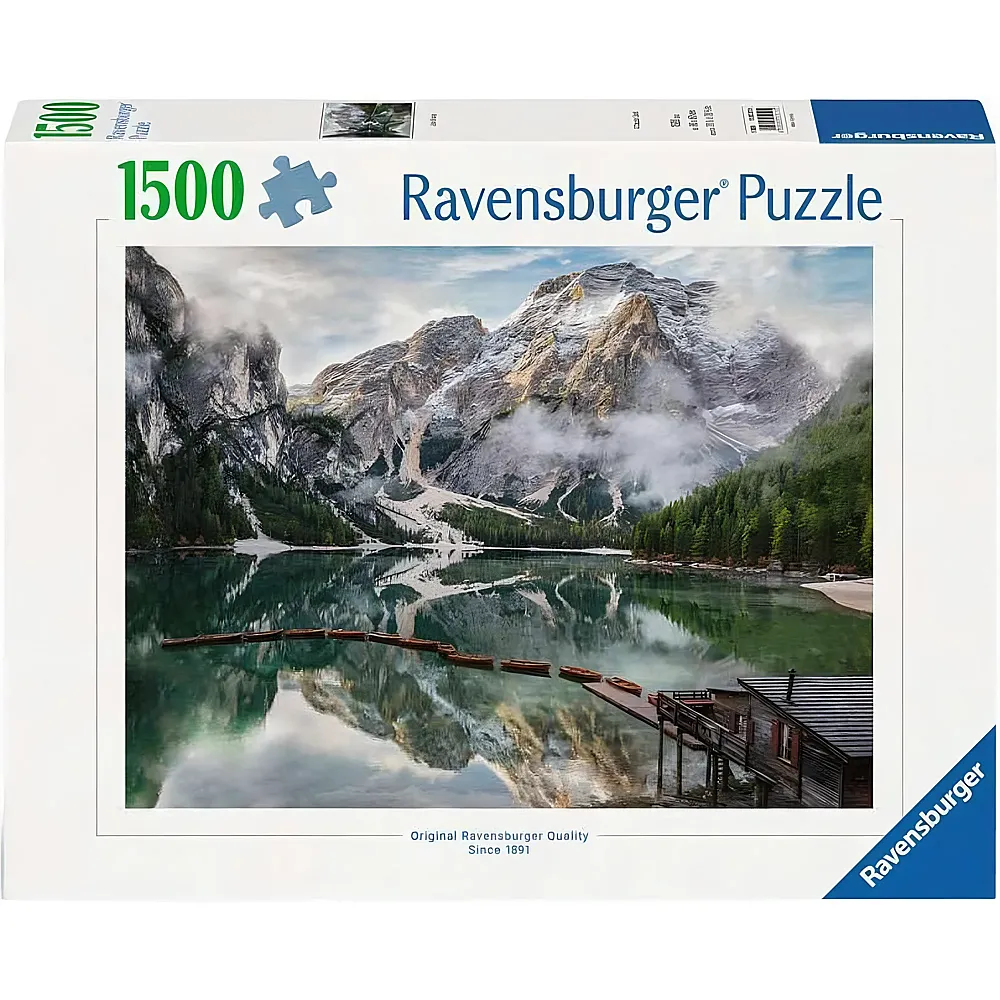 Ravensburger Puzzle Pragser Wildsee 1500Teile