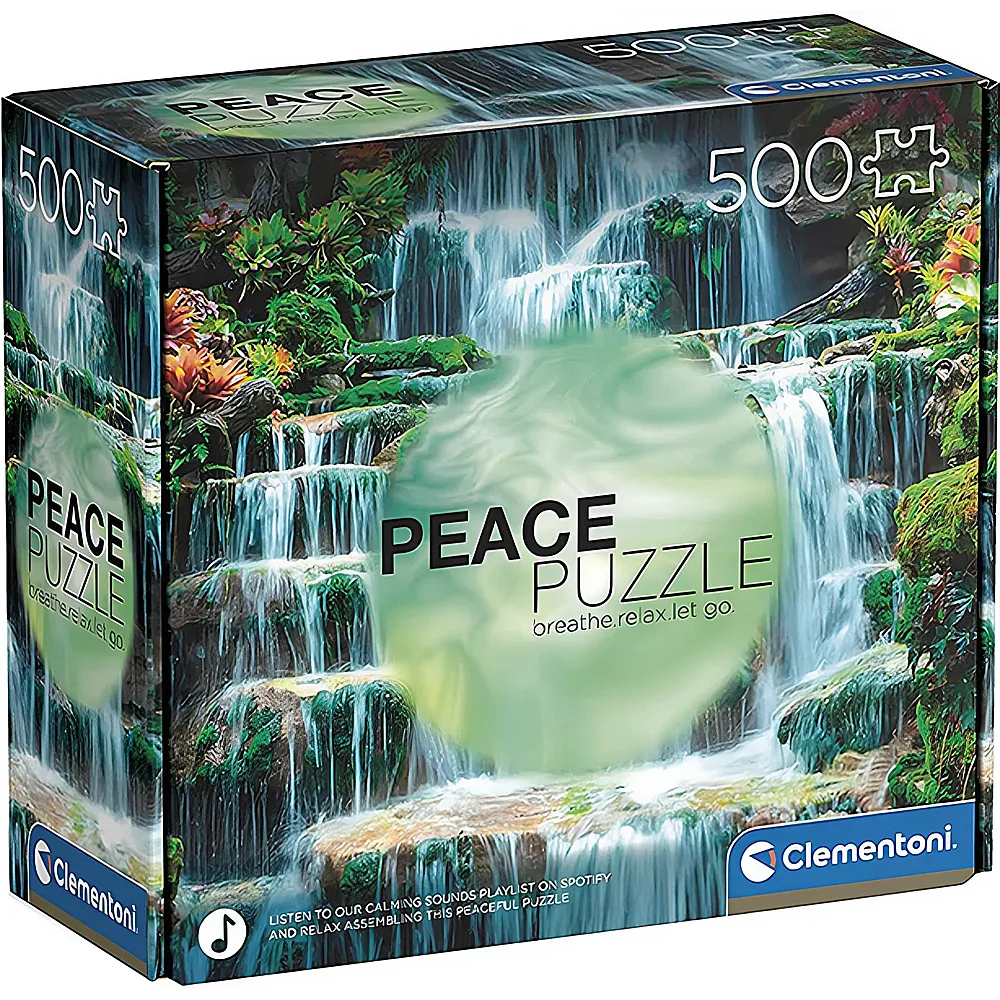 Clementoni Puzzle Peace The Waterfall 500Teile