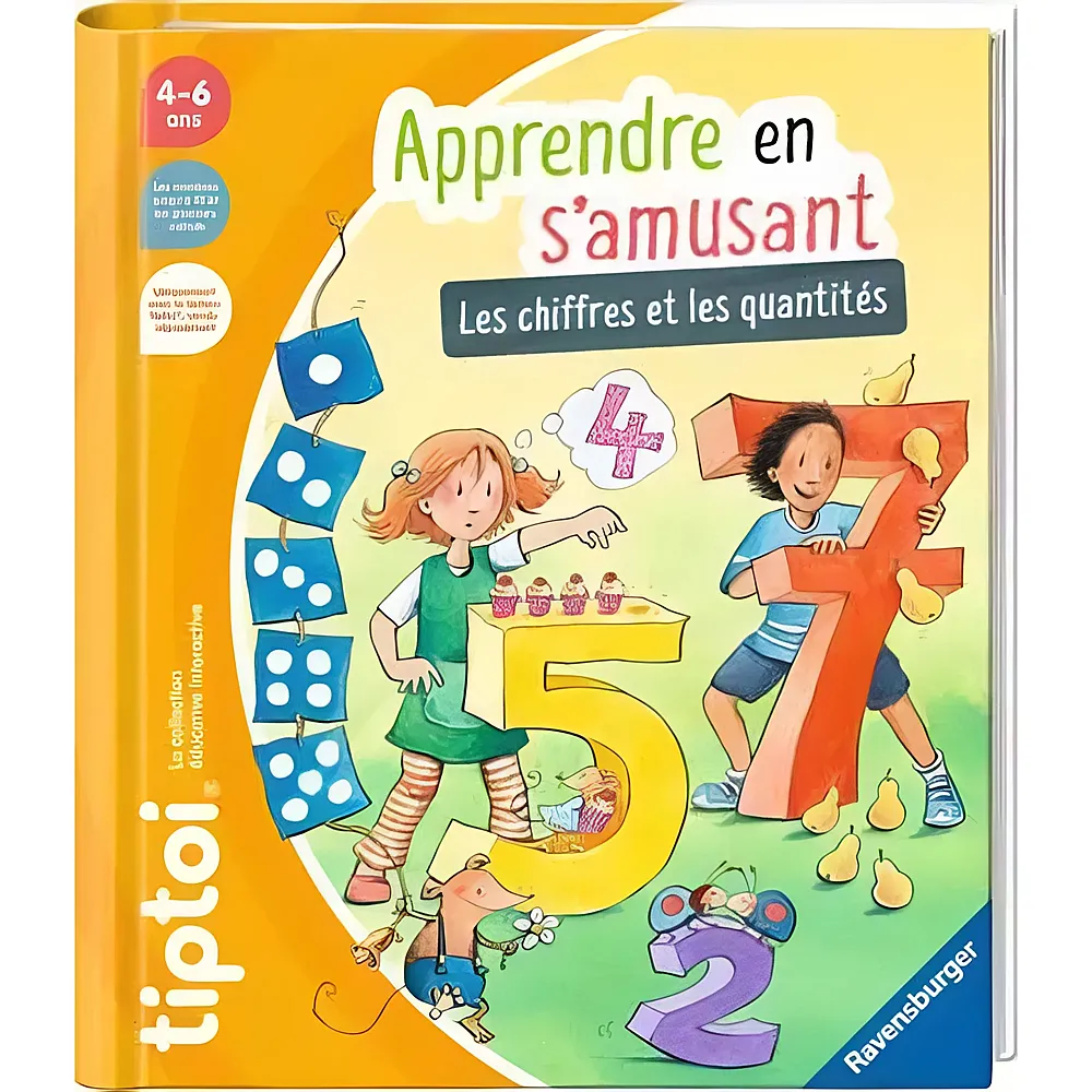 Ravensburger tiptoi Apprendre en s'amusant : Les chiffres et les quantit�s - Franais