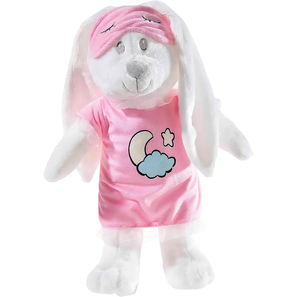 Heunec Schlafanzug Hase Stella mit Brille - 40 cm | Hasen Pl�sch