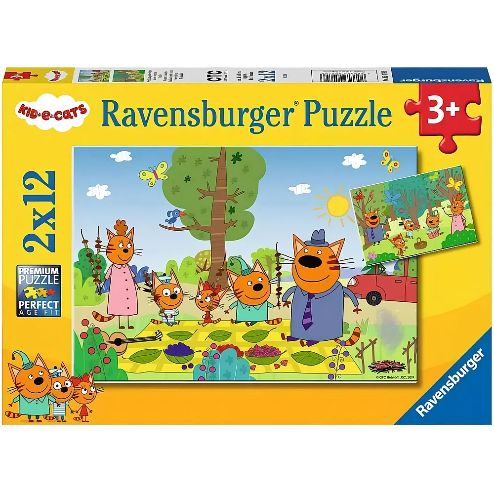 Ravensburger Puzzle Familientag in der Natur - 12 Teile