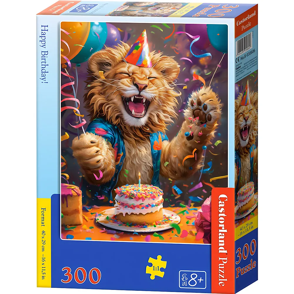 Castorland Puzzle Happy Birthday 300Teile