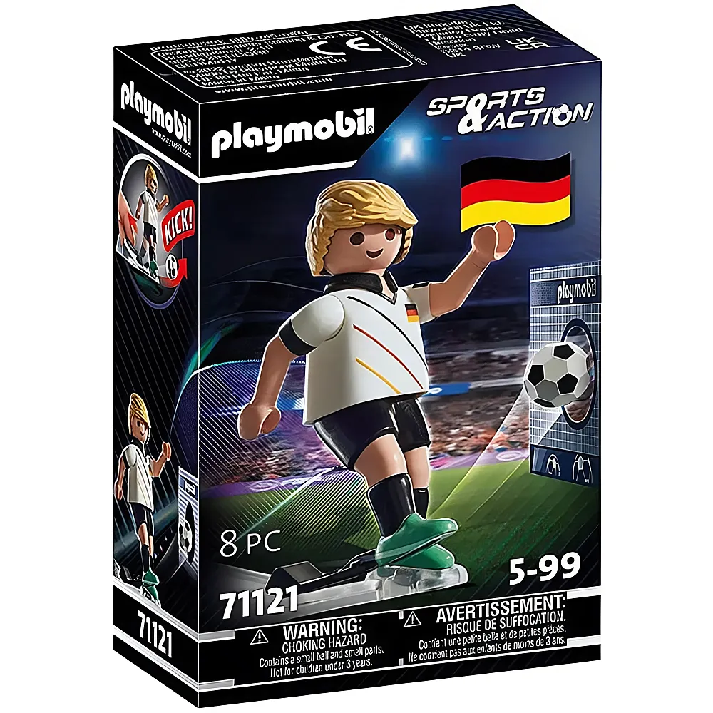 PLAYMOBIL Sports & Action Fussballspieler Deutschland 71121