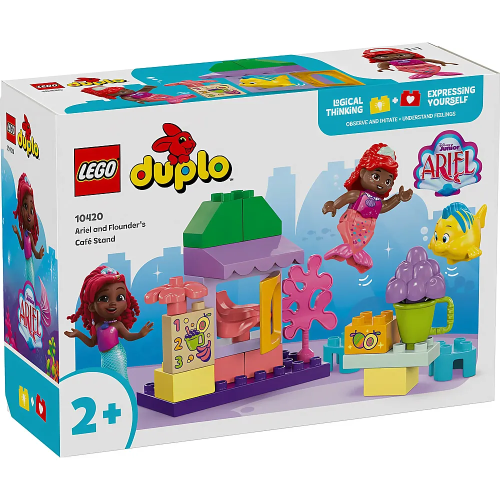 LEGO DUPLO Disney Princess Arielles und Fabius' Caf-Kiosk 10420