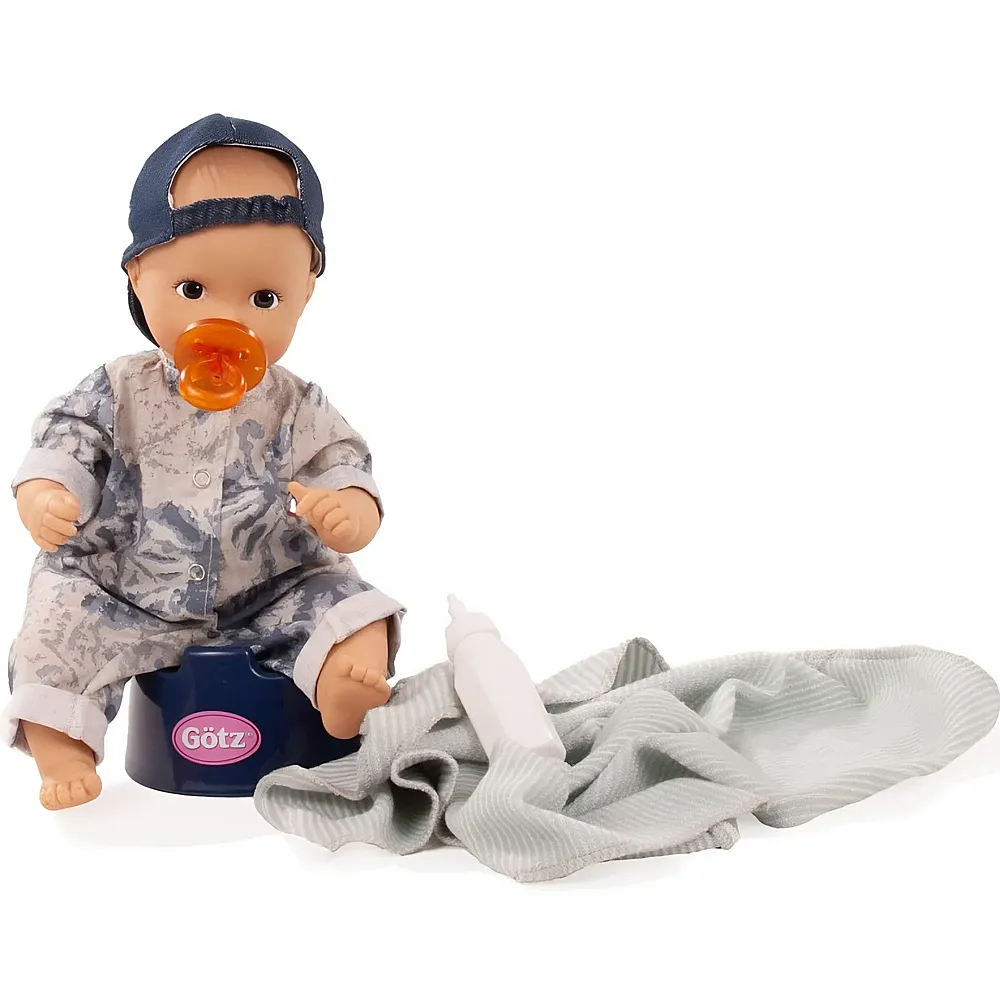 G�tz Aquini Badepuppe Boy mit Trink- und N�ssfunktion