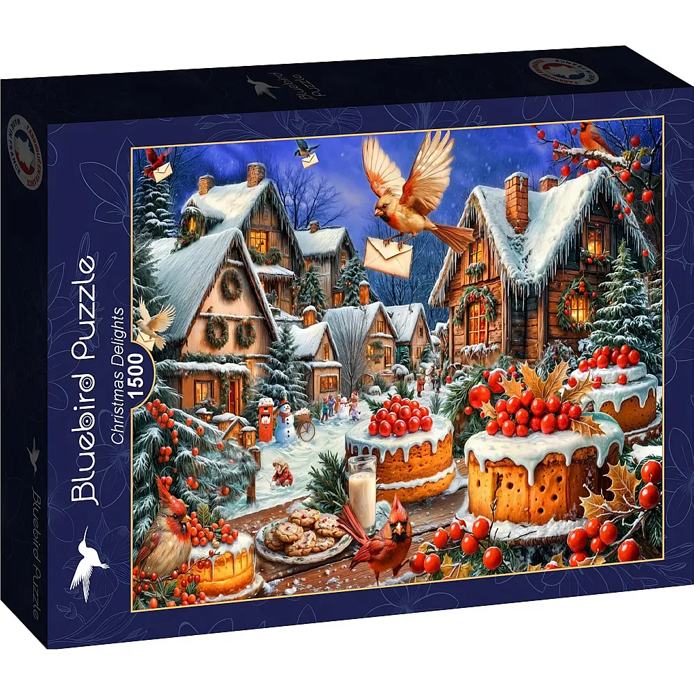 Bluebird Puzzle Weihnachtliche Leckereien 1500Teile