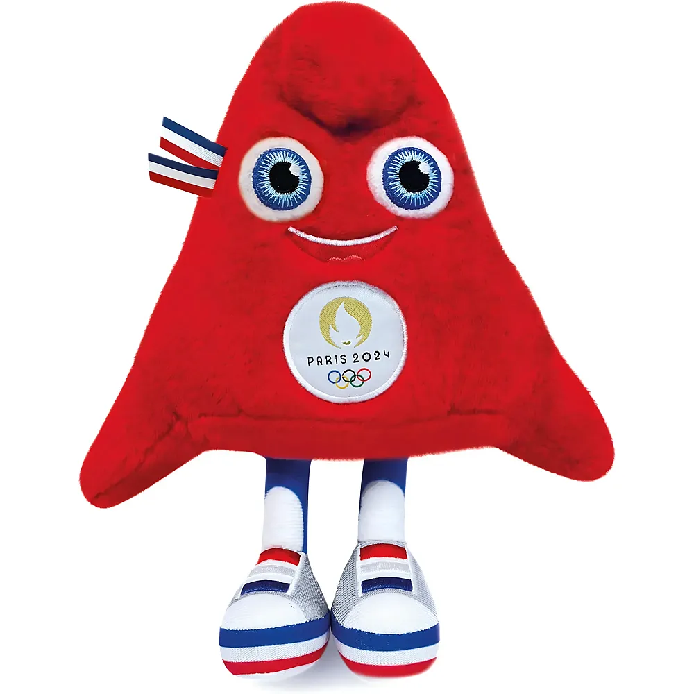 meinspielzeug - Doudou et Compagnie Phrygeder - Maskottchen Olympischen Spiele Paris 2024 - 23 cm | Lizenzfiguren Pl�sch
