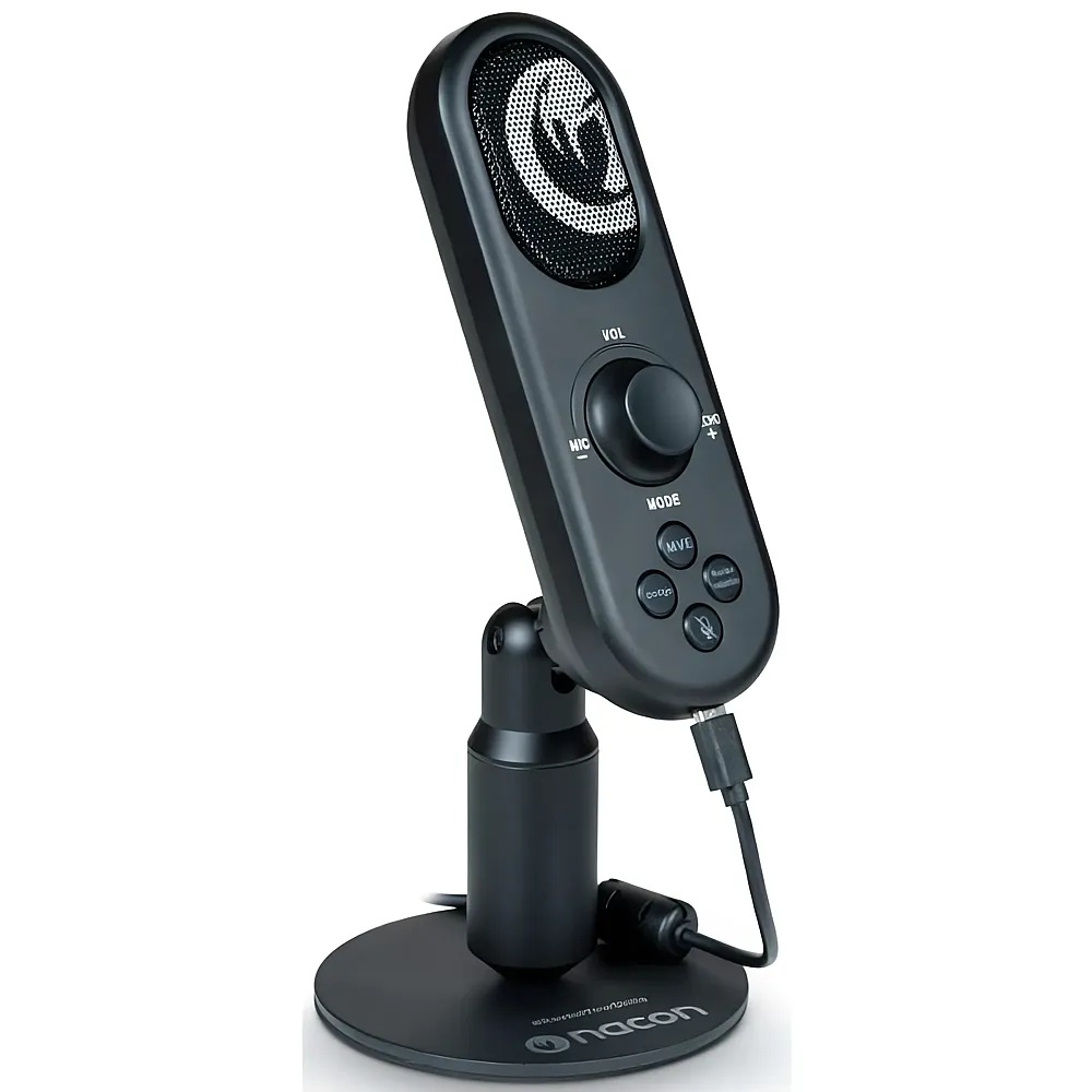 Nacon Streaming Microphone - black PC/Mac/PS5/PS4