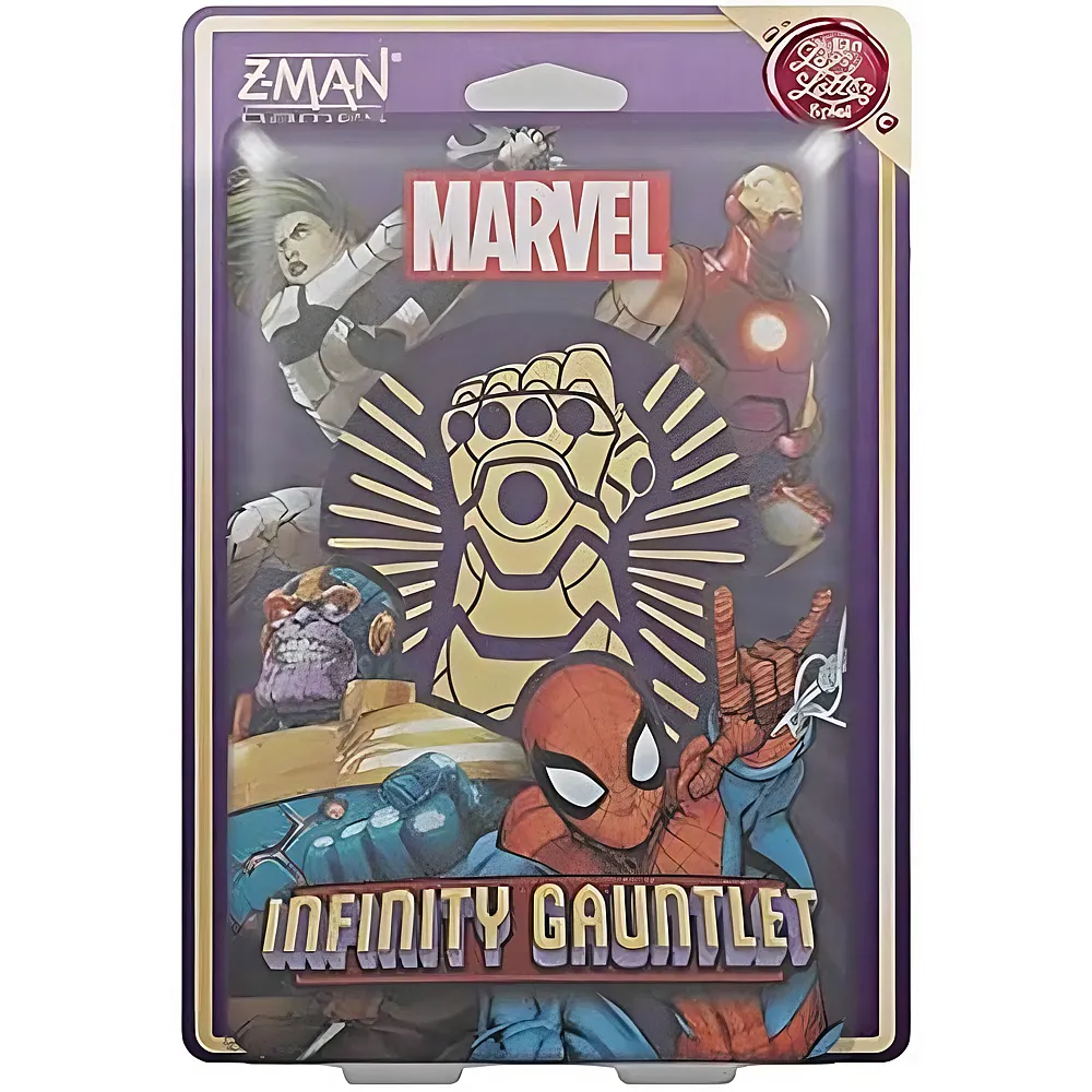 meinspielzeug - ZMan Infinity Gauntlet: Ein Love Letter Spiel, Kennerspiel, Kartenspiel, 2-6 Spieler, Ab 10+ Jahren, 15+ Minuten, Deutsch