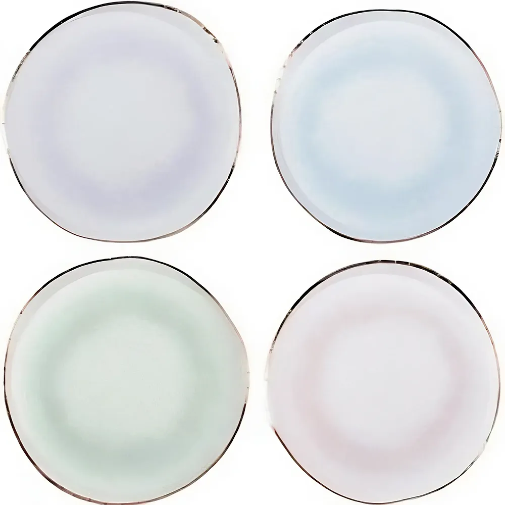 Gingerray Pastell-Aquarell Teller 8Teile