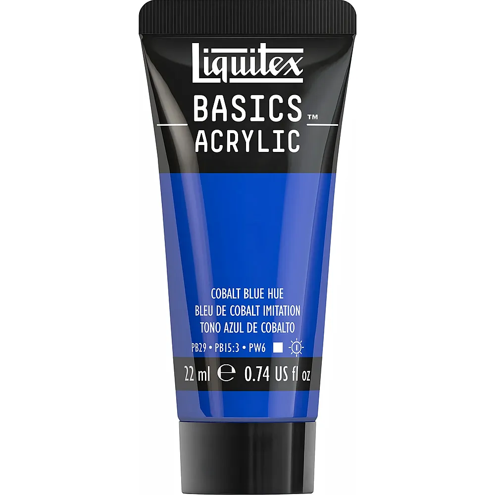 Liquitex Lqx Basics Acrylfarbe 22ml Tube Kobaltblau Farbton - Suche