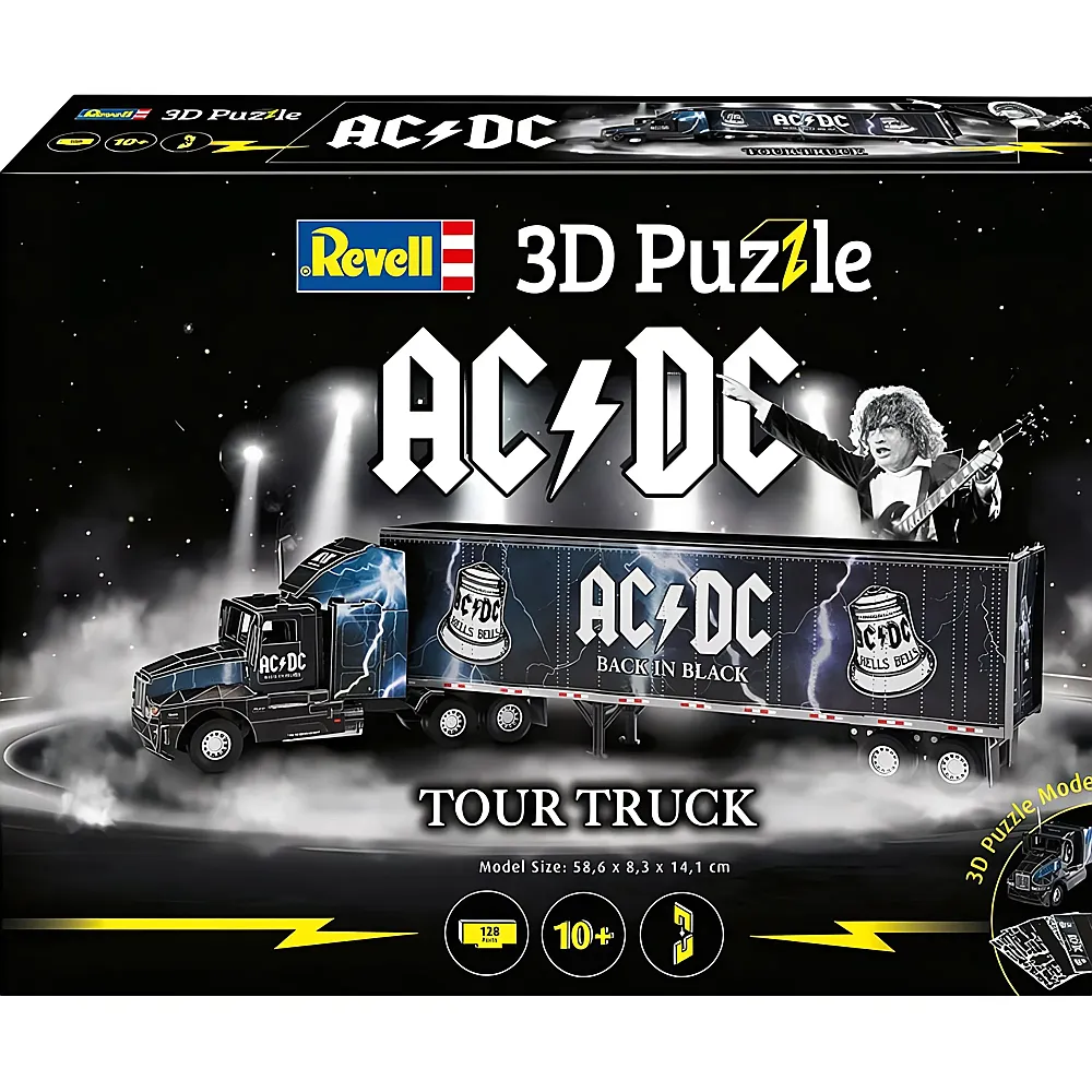 Revell Puzzle AC/DC Tour Truck 128Teile