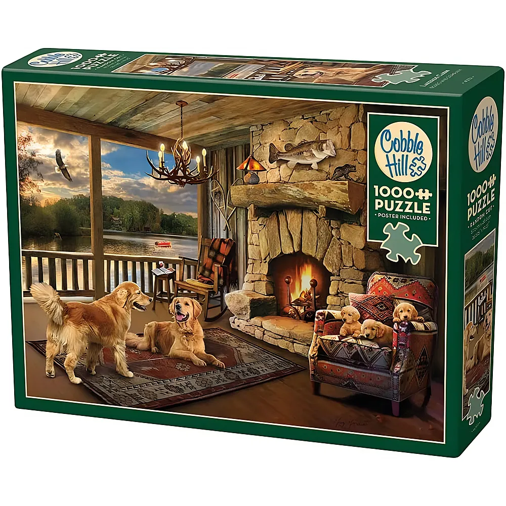 Cobble Hill Puzzle Lakeside Cabin - 1000 Teile