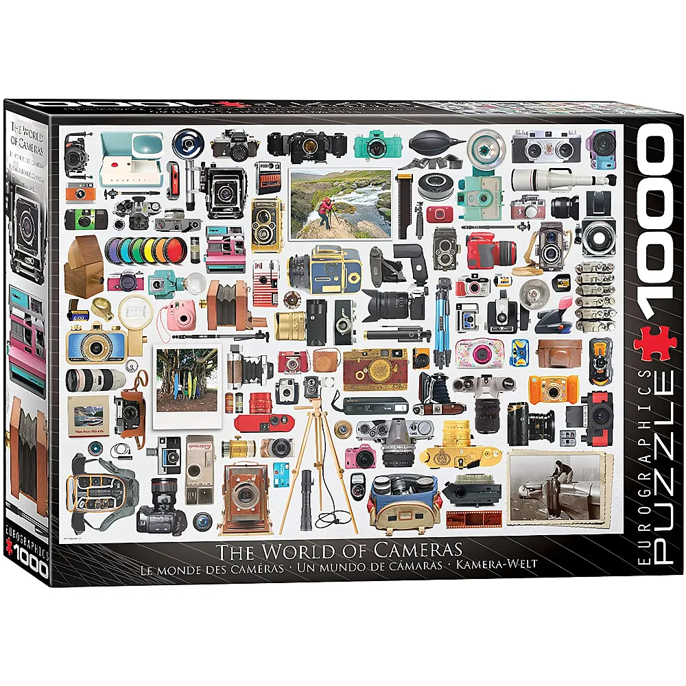 Eurographics Puzzle World of Cameras - 1000 Teile