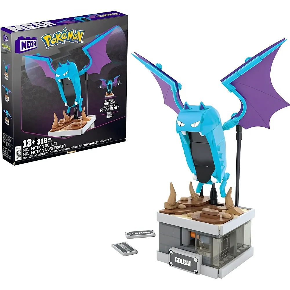 Mega Pok�mon Mini Motion Golbat