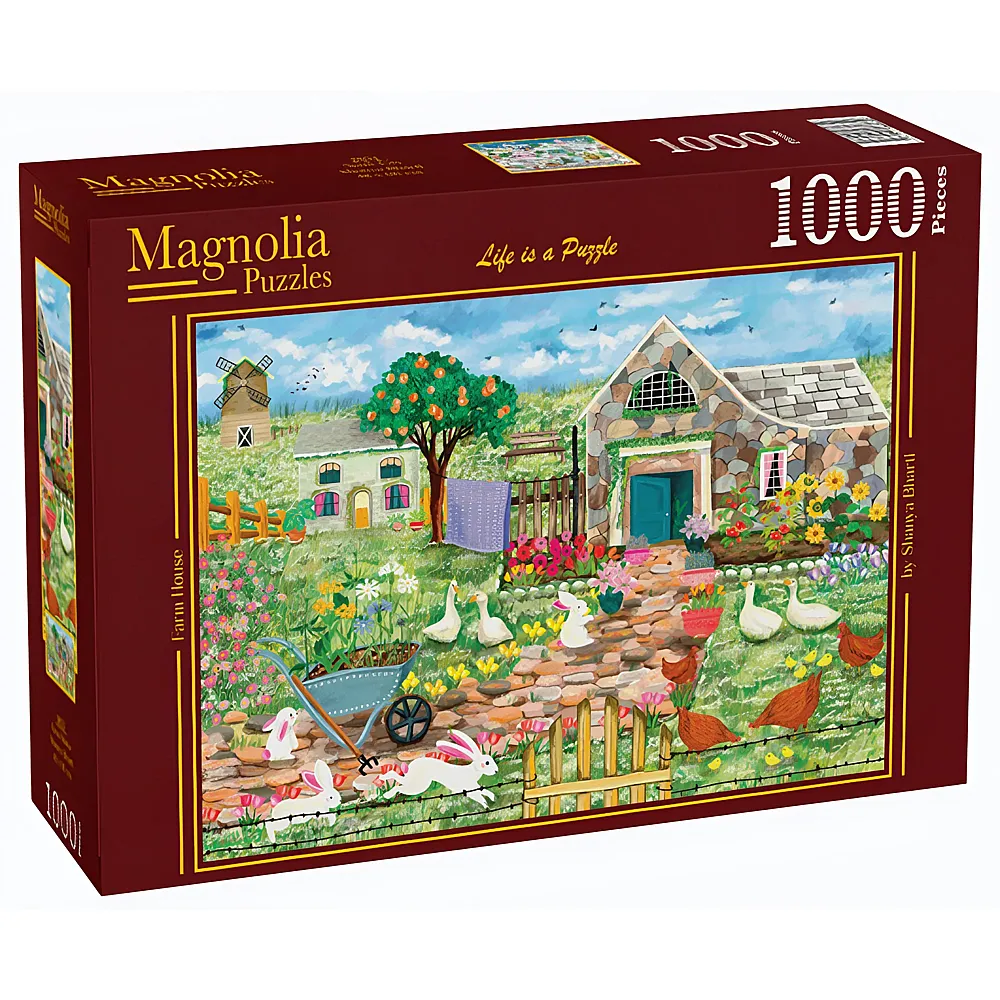 Magnolia Puzzle Bauernhof 1000Teile