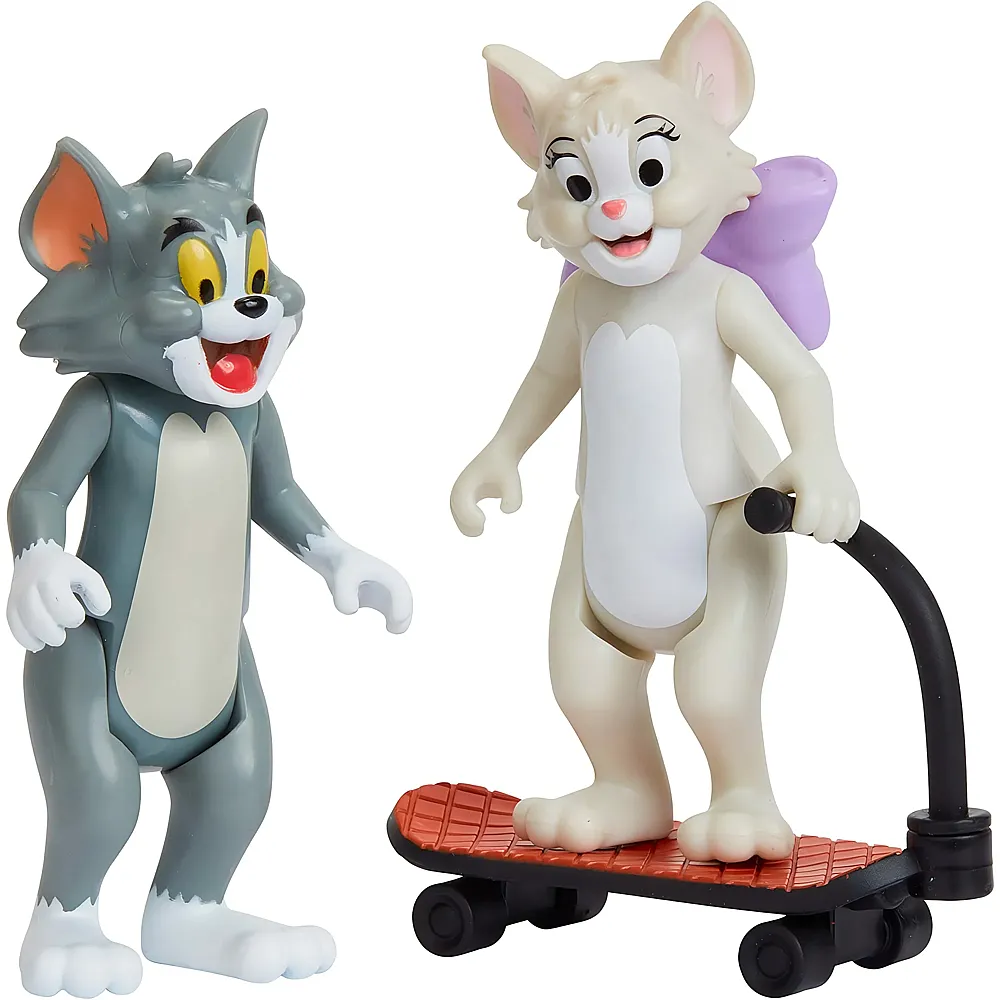 Moose Toys Tom & Jerry Tom und Jerry Set - Skateboarden 2 Figuren