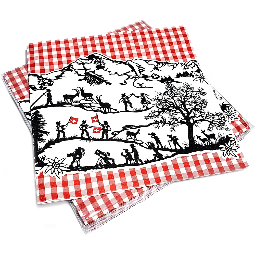 Trendform Papierservietten Swiss Vichy - 20 Teile