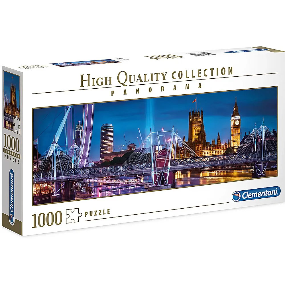 Clementoni Puzzle High Quality Collection Panorama London 1000Teile