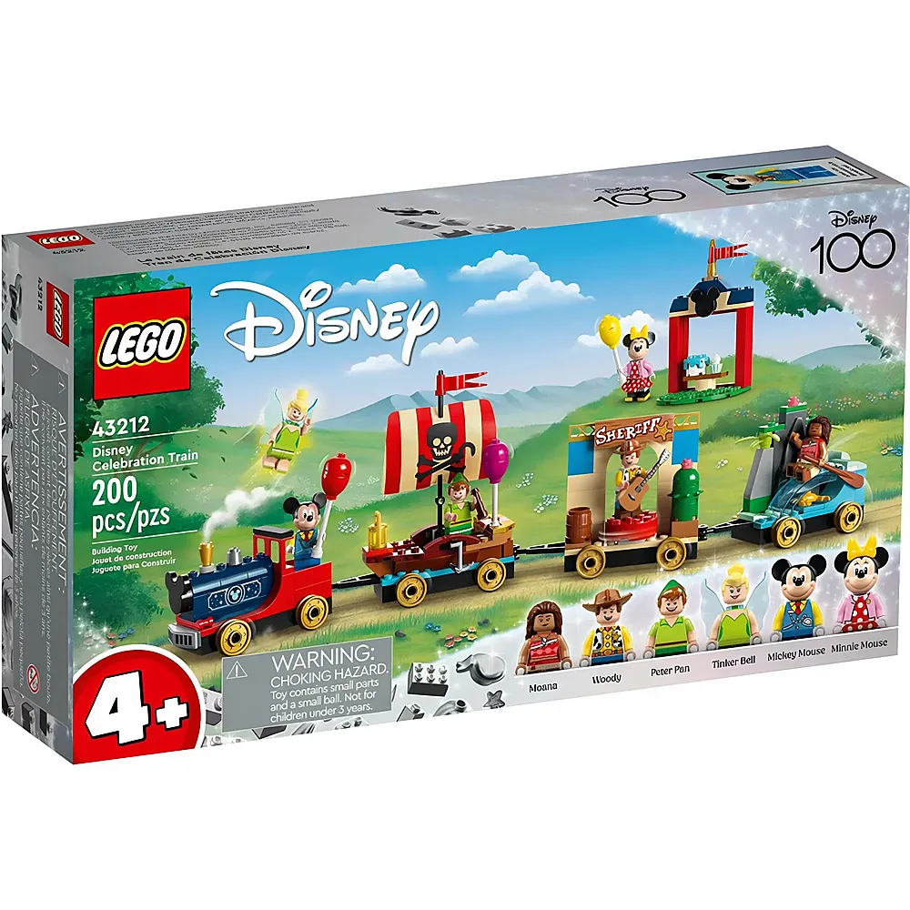 LEGO Disney Classic Disney Geburtstagszug 43212