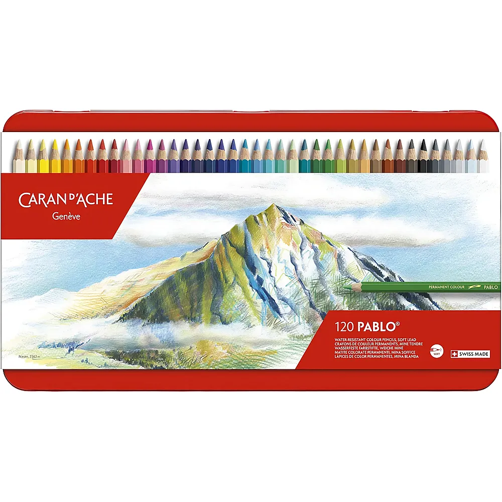 Caran d'Ache Farbstifte Pablo - 120 Teile