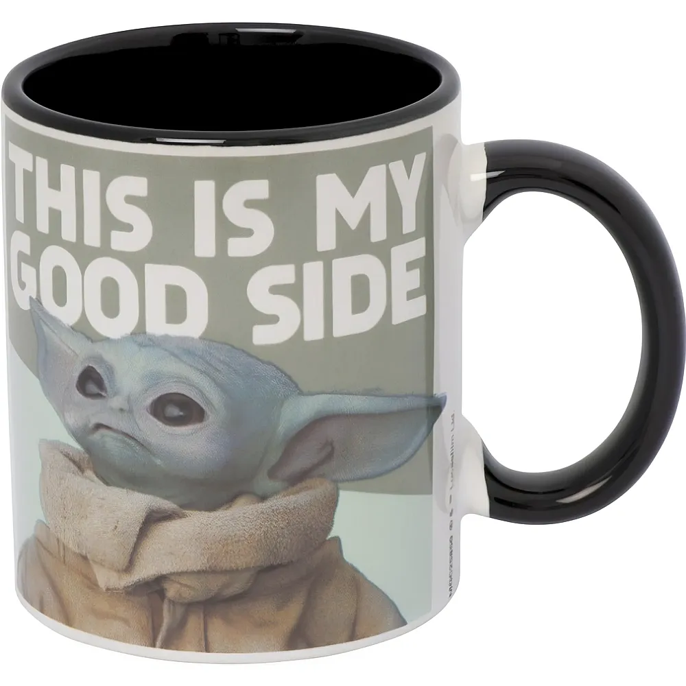 Pyramid Star Wars: Baby Yoda Good Side - Tasse koloriert 315 ml