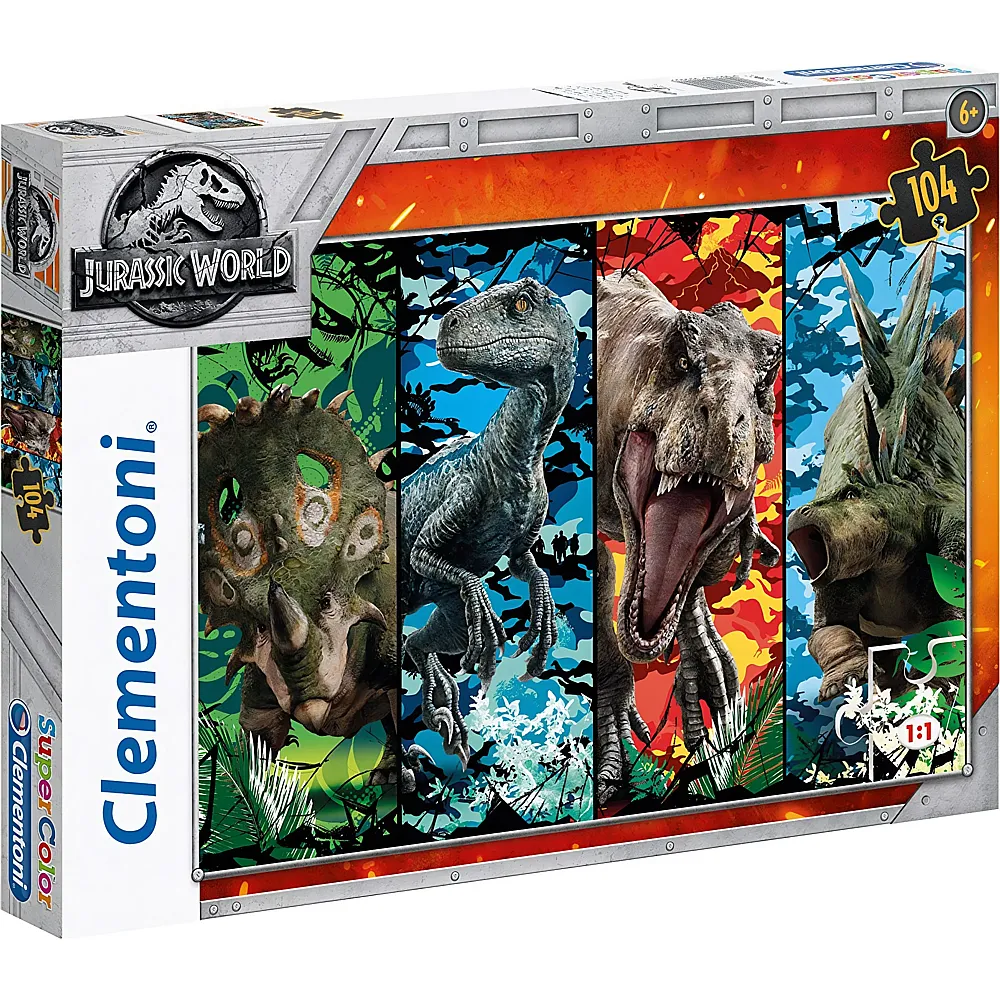 Clementoni Puzzle Jurassic World - 104 Teile
