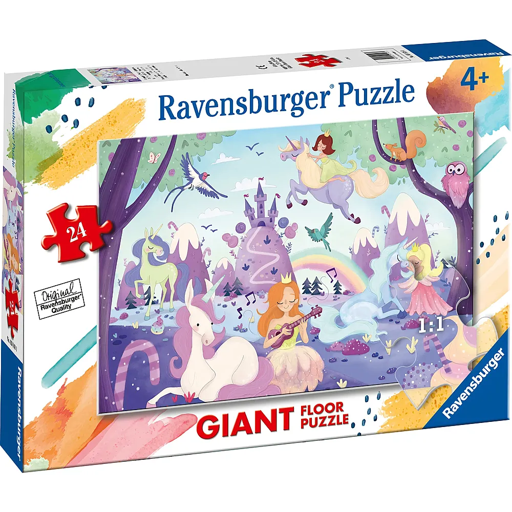 Ravensburger Bodenpuzzle - Einh�rner 24Teile