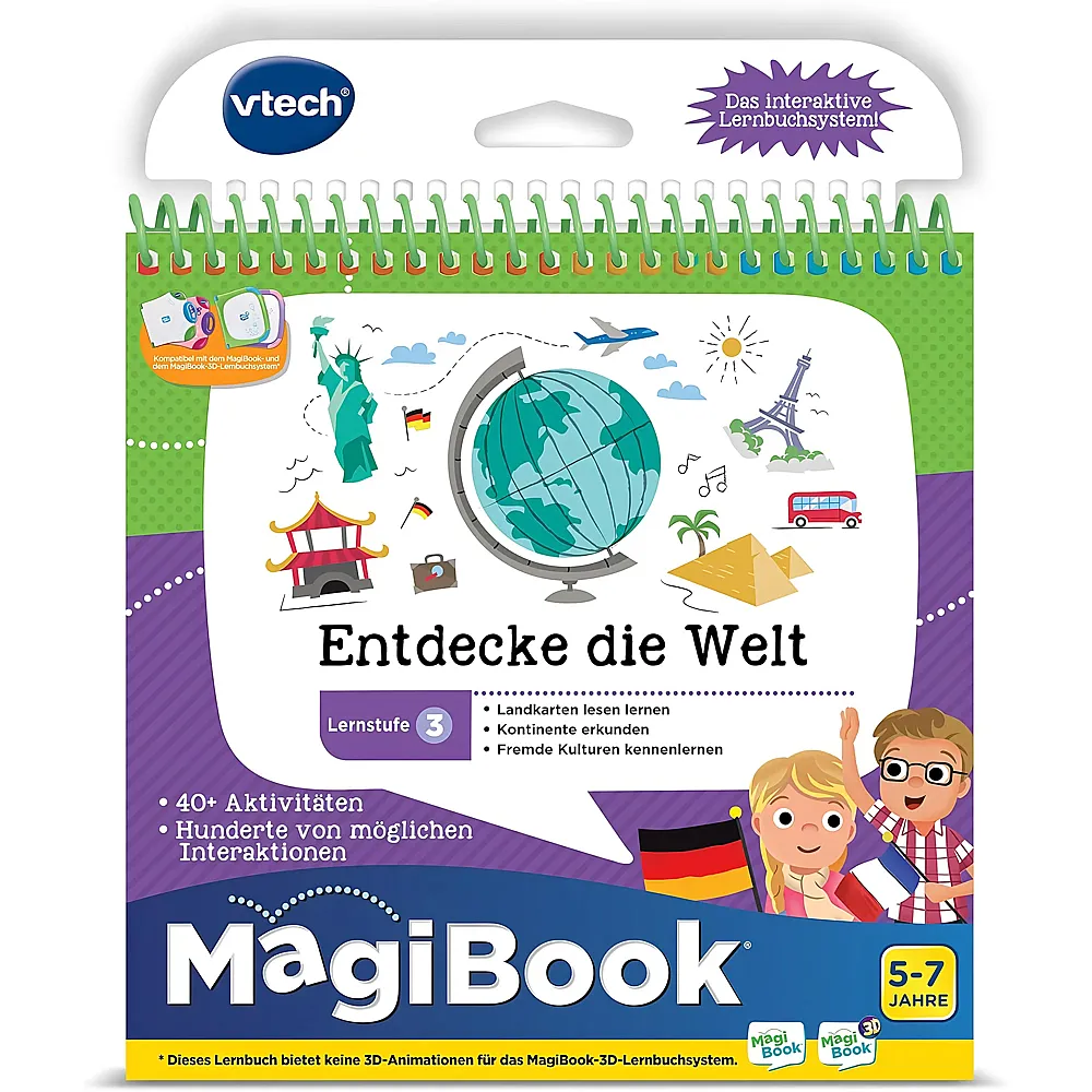 vtech Lernstufe 3 - Entdecke die Welt DE | Lerncomputer