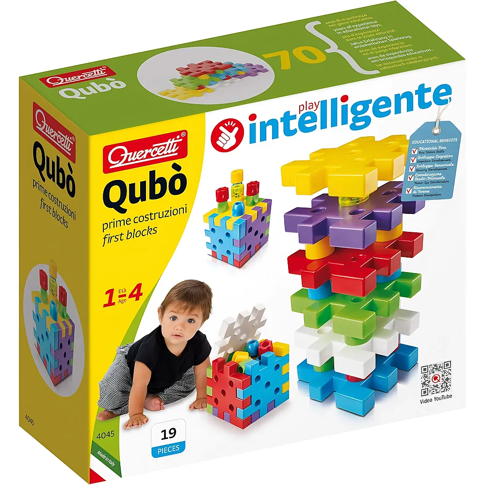 Quercetti Qubo Erste Bl�cke