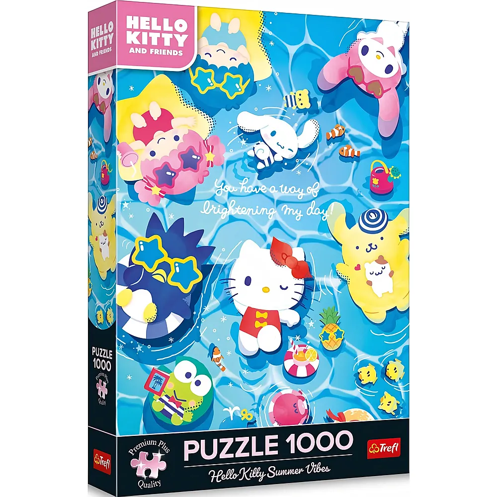 Trefl Puzzle Hello Kitty Summer Vibes - 1000 Teile