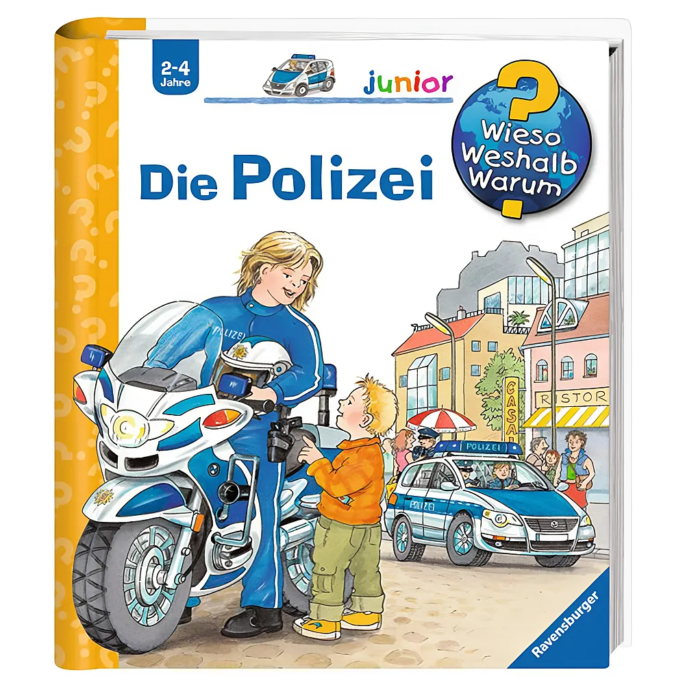 Ravensburger Wieso Weshalb Warum junior Die Polizei Nr.18