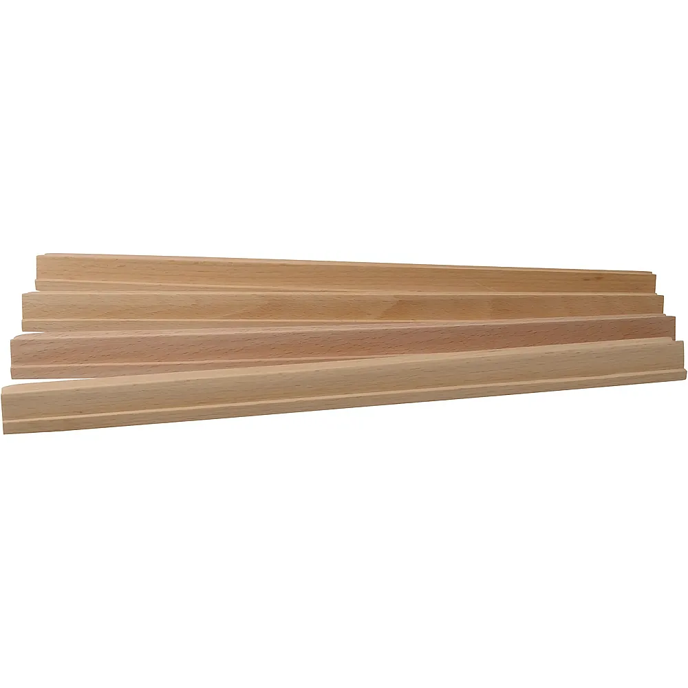 Philos Spielsteinhalter aus Holz - 4er Set - f�r Domino und Mah Jon