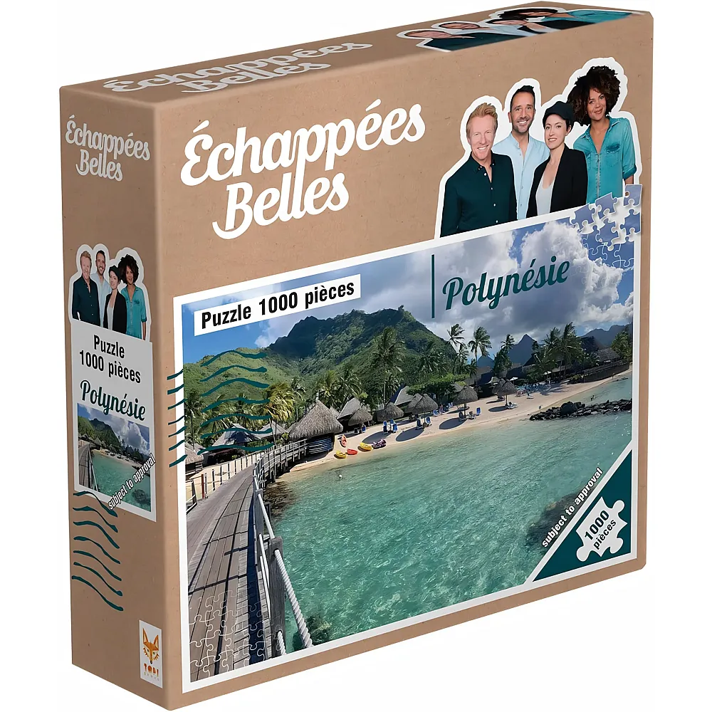 Topi Games PZ Echapees Belles Polynesie 1000pcs