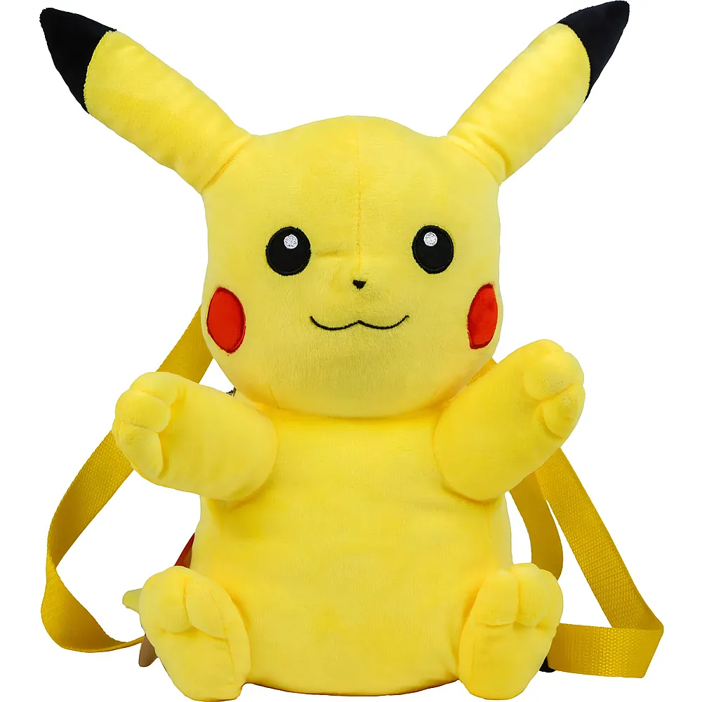 Canenco Pokmon 3D Rucksack Plsch Pikachu