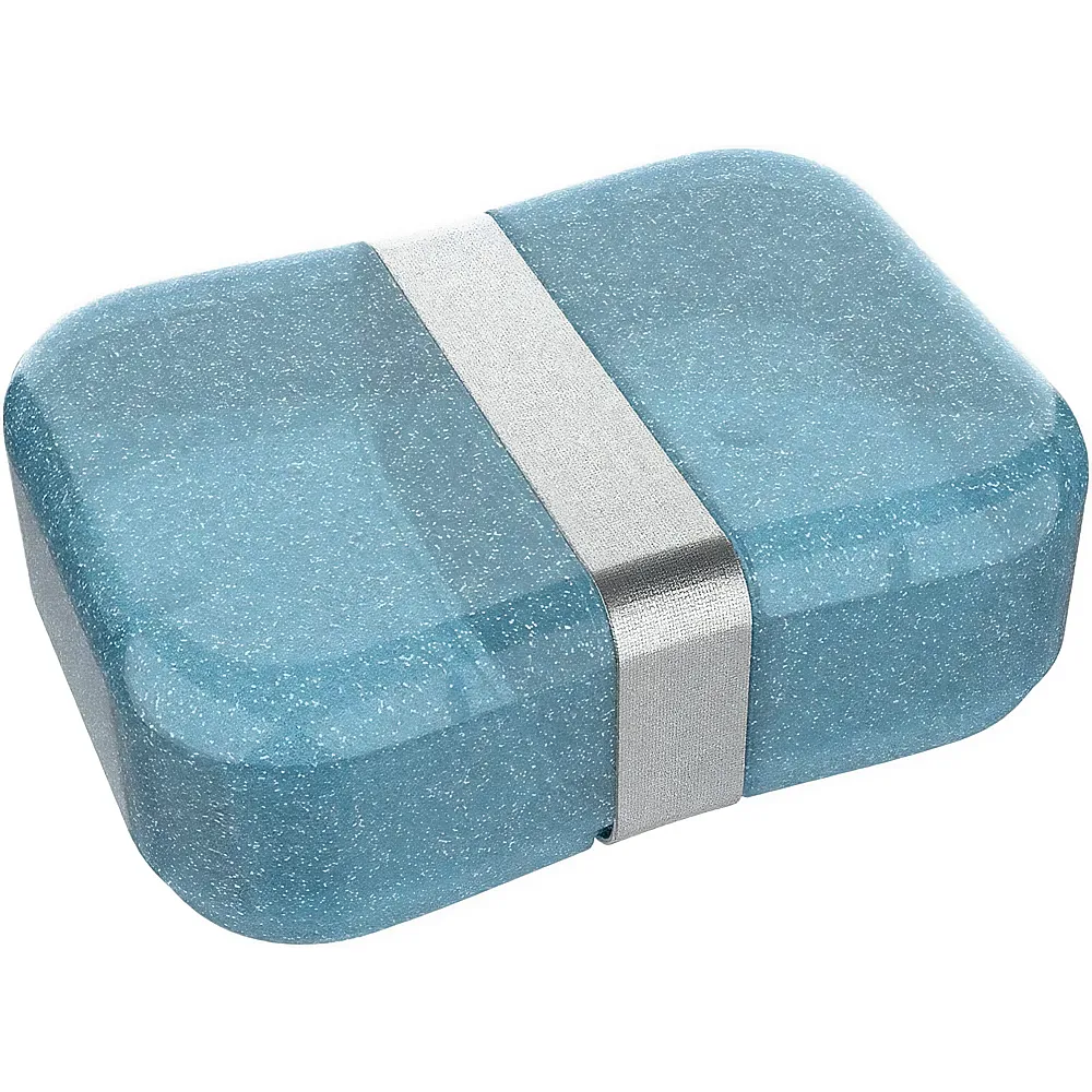 Lunch Buddies Glitter Blue Lunchbox mit Gummi - Suche