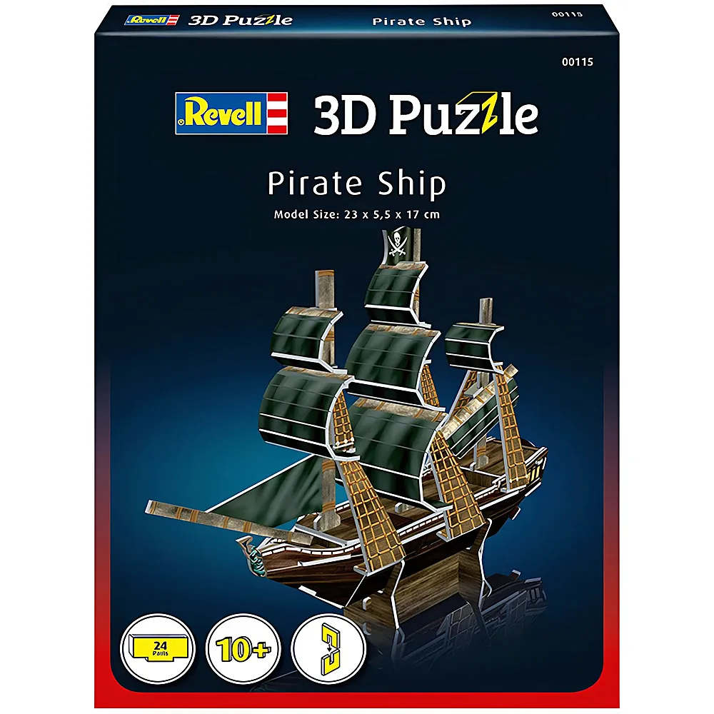 Revell Puzzle Piratenschiff Mini 24Teile