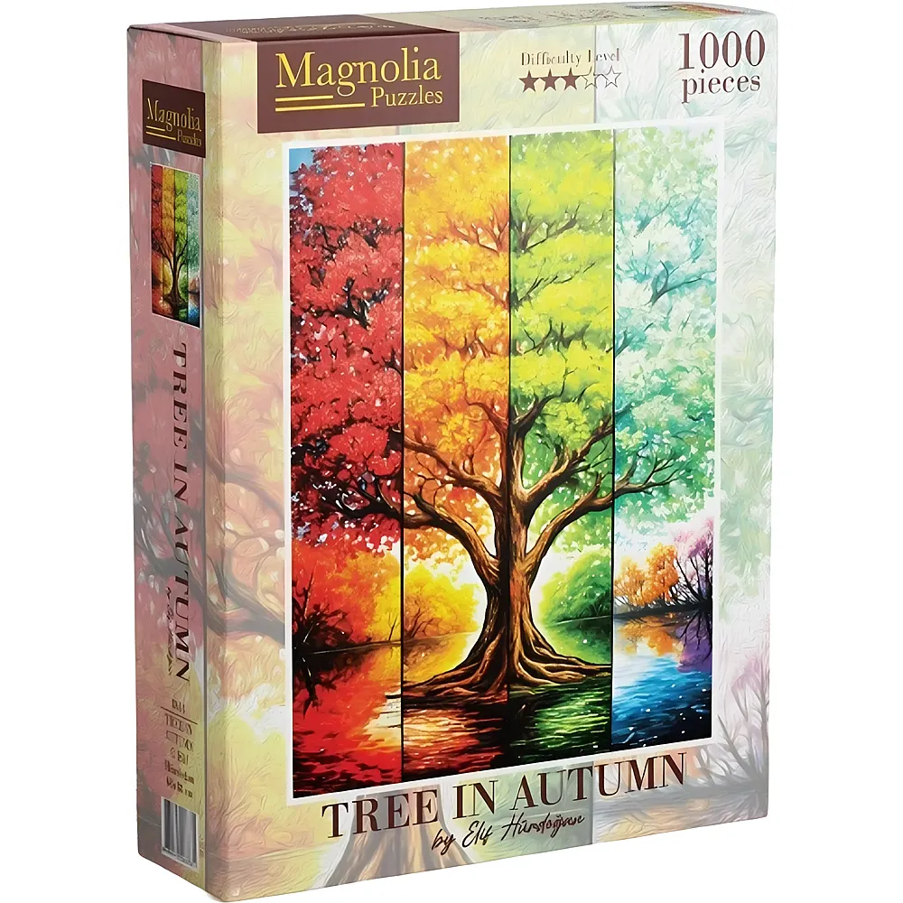 Magnolia Puzzle Elif H�rdogan Tree in Autumn 1000Teile