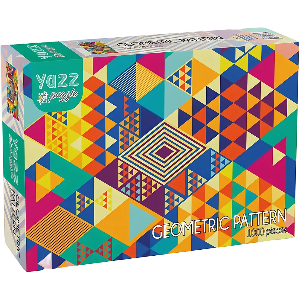 Yazz Puzzle Geometric Pattern - 1000 Teile