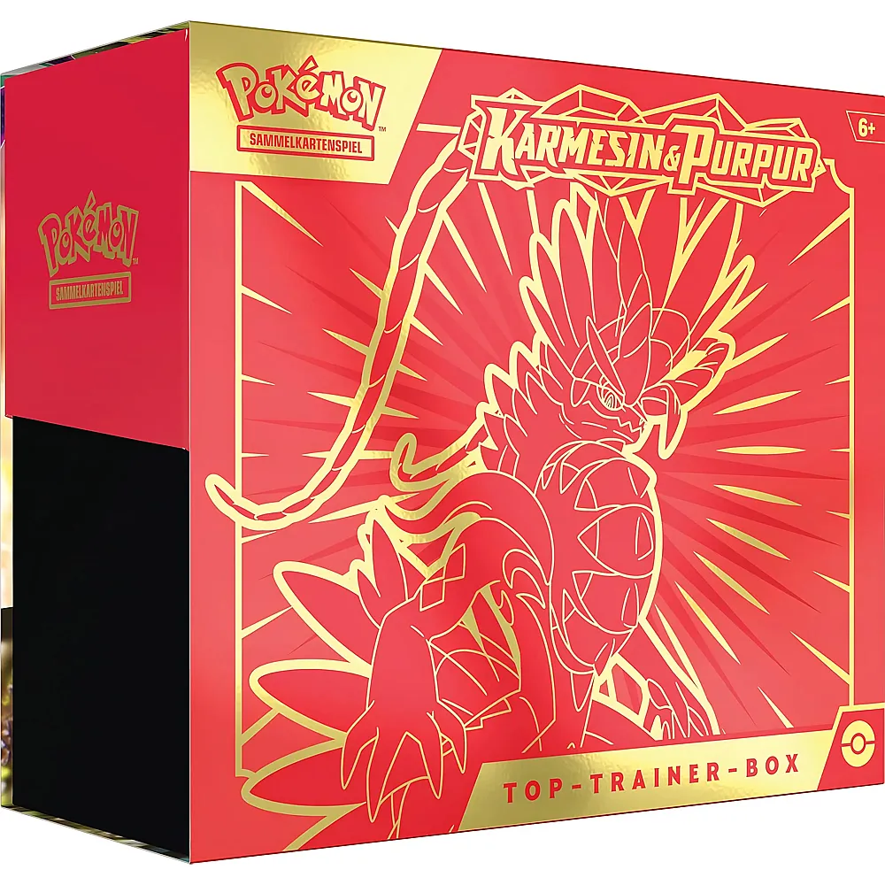 Pok�mon TCG Karmesin & Purpur Pok�mon Top-Trainer-Box Koraidon - Deutsch