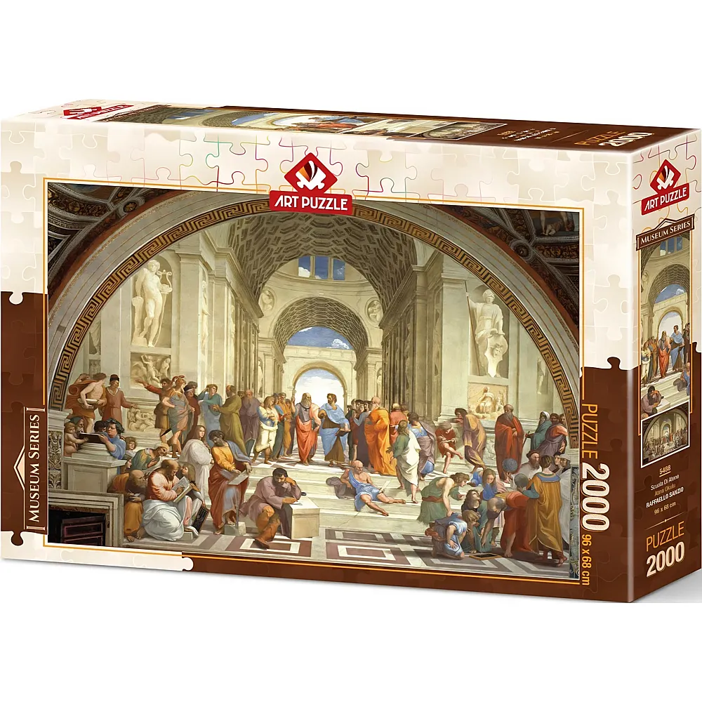 Art Puzzle Raphael - The School of Athens - 2000 Teile